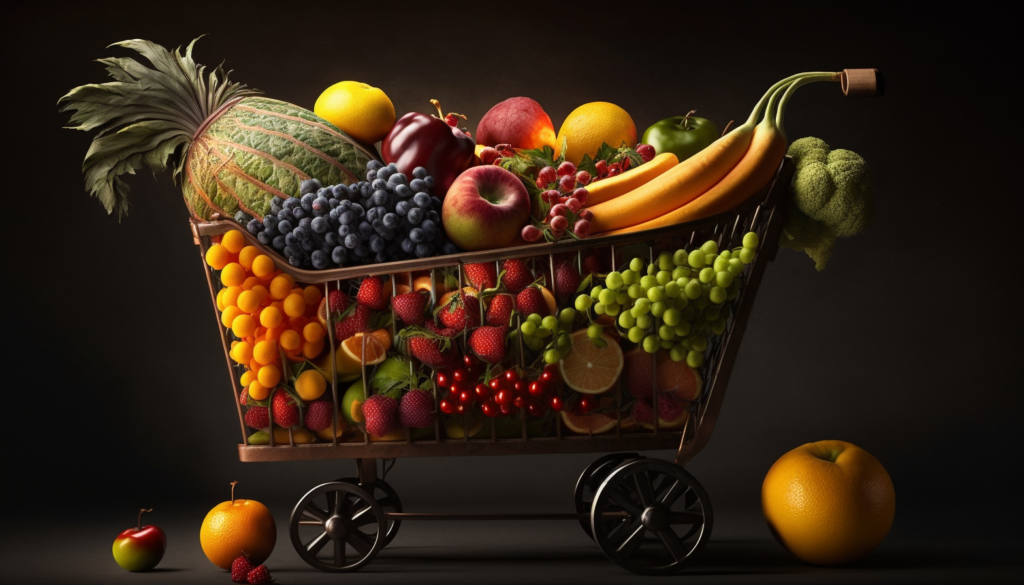 goruu_a_grocery_shopping_cart_filled_with_fresh_fruits_vegetab